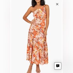One Shoulder Sundress Petal & Pup (Never Worn & Tags On)